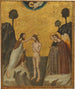 Le baptême du Christ - Giovanni Baronzio — näkymä teoksesta