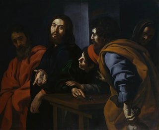 L'Appel de saint Matthieu - Giovanni Battista Caracciolo — näkymä teoksesta