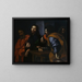 L'Appel de saint Matthieu - Giovanni Battista Caracciolo — kehystetty taideteos seinällä