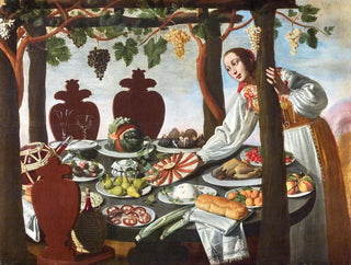 Allégorie des saisons ou Allégories des sens - Giovanni Battista Cartei — näkymä teoksesta