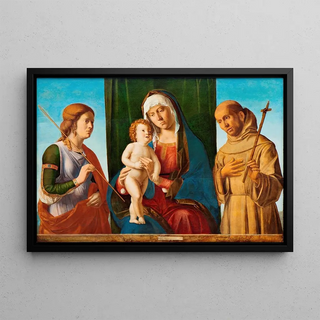 Giovanni Battista Cima da Conegliano - Madonna and Child between Two Saints.webp