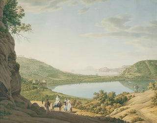 Giovanni Battista Lusieri - Lake Averno.webp