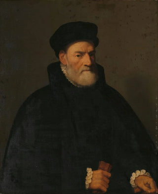 Giovanni Battista Moroni - Portrait of an Old Man probably Vercellino Olivazzi Senator from Bergamo.webp