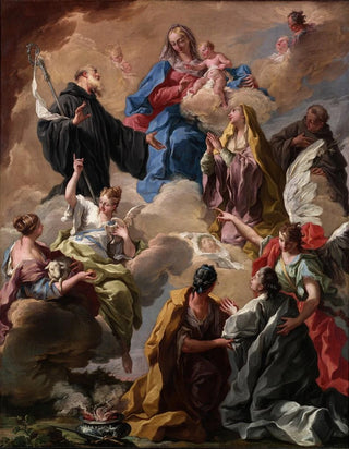 Giovanni Battista Pittoni - Saints Presenting a Devout Woman to the Virgin and Child.webp