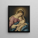 Vierge à l’Enfant - Giovanni Battista Salvi da Sassoferrato — kehystetty taideteos seinällä