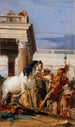 Alexandre et Bucéphale - Giovanni Battista Tiepolo — näkymä teoksesta