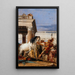 Alexandre et Bucéphale - Giovanni Battista Tiepolo — kehystetty taideteos seinällä