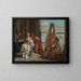 Alexandre le Grand et Campaspe dans l'atelier d'Apelle - Giovanni Battista Tiepolo — kehystetty taideteos seinällä