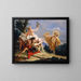 Apollon ja Daphnéstä - Giovanni Battista Tiepolo — kehystetty taideteos seinällä