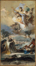 Sainte Thècle priant pour les victimes de la peste - Giovanni Battista Tiepolo — näkymä teoksesta