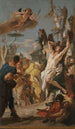 Étude pour Le Martyre de Saint Sébastien pour le monastère augustinien de Diessen, Allemagne - Giovanni Battista Tiepolo — näkymä teoksesta