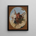 L'Apothéose de Saint Roch - Giovanni Battista Tiepolo — kehystetty taideteos seinällä