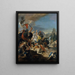La bataille de Vercellae - Giovanni Battista Tiepolo — kehystetty taideteos seinällä