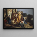 Giovanni Battista Tiepolo - Moision Löytömaalaus — kehystetty taideteos seinällä
