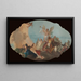 Giovanni Battista Tiepolo - La Glorification de la famille Barbaro - Maalaus — kehystetty taideteos seinällä