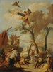 Les Hébreux recueillant la manne dans le désert - Giovanni Battista Tiepolo — näkymä teoksesta