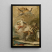 L'Immaculée Conception Joachim et Anne recevant la Vierge Marie de Dieu le Père - Giovanni Battista Tiepolo — kehystetty taideteos seinällä