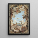 Richesse et bienfaits de la monarchie espagnole sous Charles III - Giovanni Battista Tiepolo — kehystetty taideteos seinällä