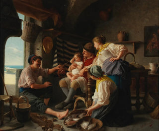 Kolme sukupolvea - Giovanni Battista Torriglia — näkymä teoksesta