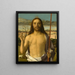 Bénédiction du Christ - Giovanni Bellini — kehystetty taideteos seinällä