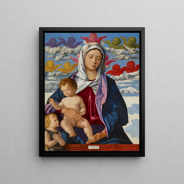 Giovanni Bellini - Madonna And Child With St John The Baptist.webp
