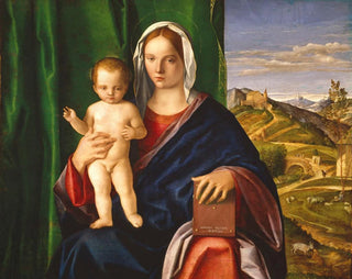 Vierge à l'Enfant - Giovanni Bellini — näkymä teoksesta