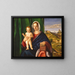 Vierge à l'Enfant - Giovanni Bellini — kehystetty taideteos seinällä