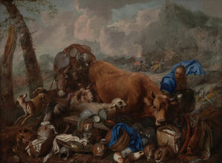 Giovanni Benedetto Castiglione - Noahs Sacrifice after the Deluge.webp