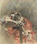 Tyttö punaisessa huivissa - Giovanni Boldini — näkymä teoksesta