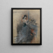 Au coin du feu - Giovanni Boldini — kehystetty taideteos seinällä
