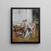 Confidences - Giovanni Boldini — kehystetty taideteos seinällä