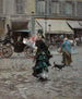 Ylitä katu - Giovanni Boldini — näkymä teoksesta