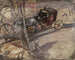 Le cocher - Giovanni Boldini — näkymä teoksesta