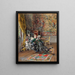 Les Parisiennes - Giovanni Boldini — kehystetty taideteos seinällä