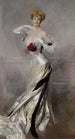Kreivitär Zichyn muotokuva - Giovanni Boldini — näkymä teoksesta