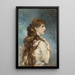 Harriet Valentine Crocker Alexanderin muotokuva - Giovanni Boldini — kehystetty taideteos seinällä