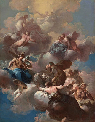 Giovanni Domenico Ferretti - Sketch For a Ceiling Fresco.webp