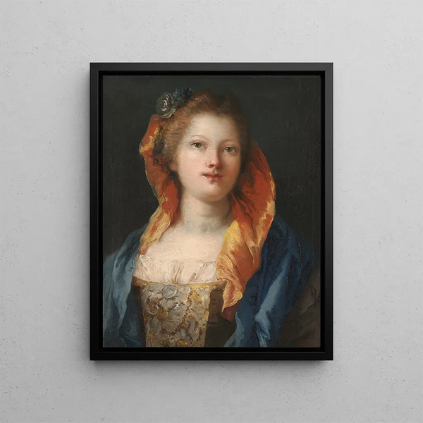 Giovanni Domenico Tiepolo - Portrait of a Woman.webp