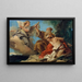 Isaan uhrin - Giovanni Domenico Tiepolo — kehystetty taideteos seinällä