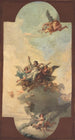 Paavin ja marttyyrin apoteoosi - Giovanni Domenico Tiepolo — näkymä teoksesta