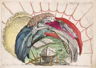 Giovanni Francesco Costa - Scholars Consulting Books and a Globe.webp
