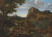 Giovanni Francesco Grimaldi - Kallioinen jokimaisema kalastajien kanssa — näkymä teoksesta