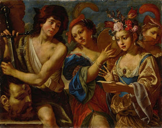 Le Triomphe de David - Giovanni Francesco Guerrieri — näkymä teoksesta