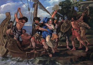 Giovanni Francesco Romanelli - The Elena kidnapping.webp