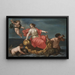 Le Triomphe de Galatée - Giovanni Francesco Romanelli — kehystetty taideteos seinällä
