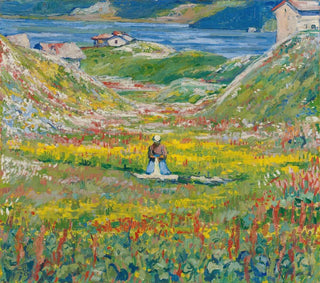 Vallée en fleurs - Giovanni Giacometti — näkymä teoksesta