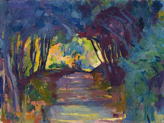 Sentier forestier - Giovanni Giacometti — näkymä teoksesta