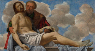 Giovanni Girolamo Savoldo - Christ with Joseph of Arimathea.webp