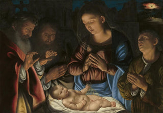 Giovanni Girolamo Savoldo - The Adoration of the Shepherds.webp