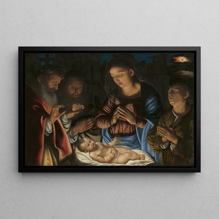 Giovanni Girolamo Savoldo - The Adoration of the Shepherds.webp